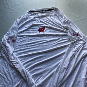 Under Armour Men's White Long Sleeve Shirt